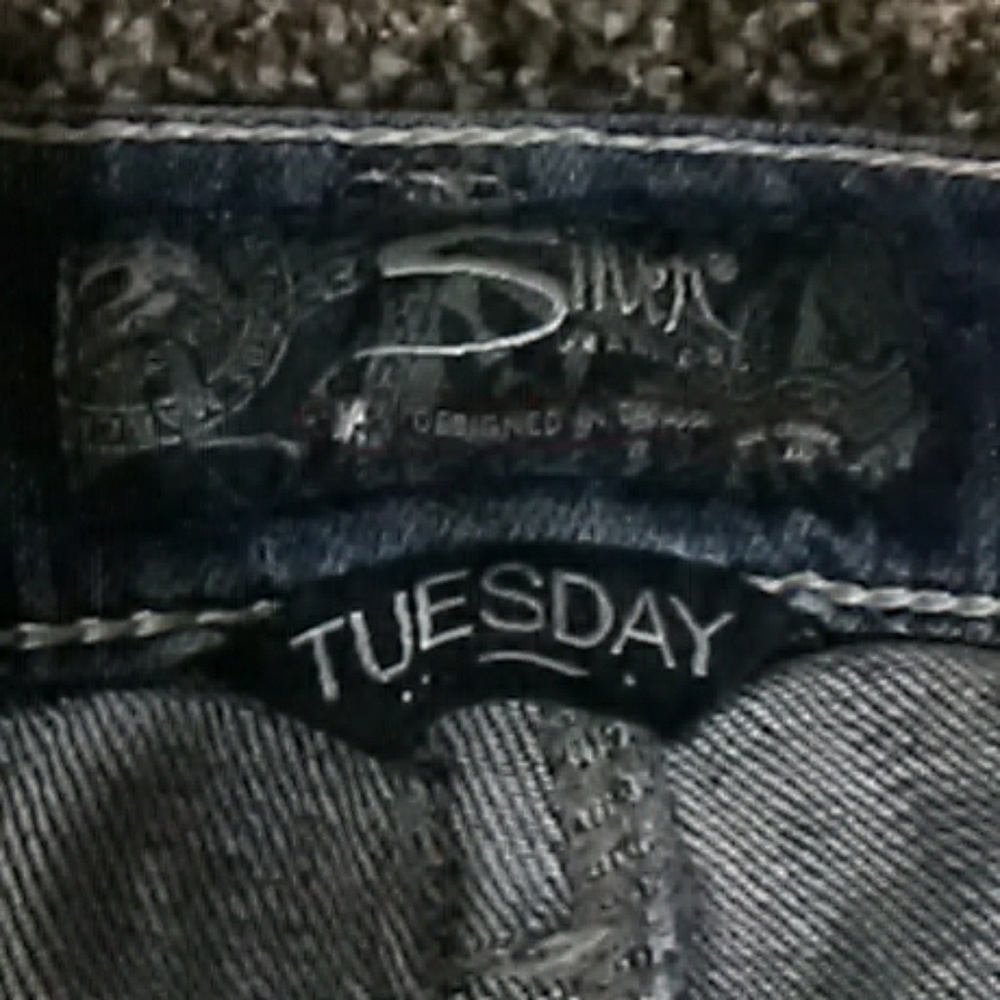 Silver jeans
